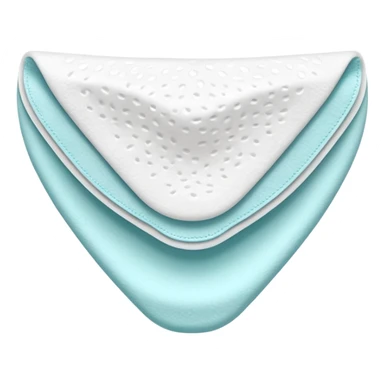 surreal female sanitary napkin sticker