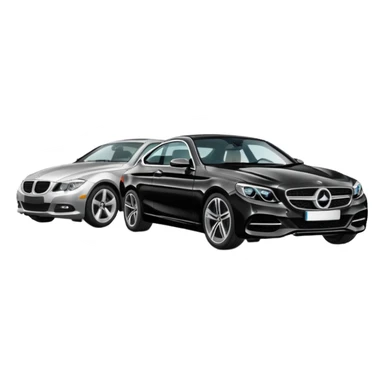 Bmw> mercedes sticker