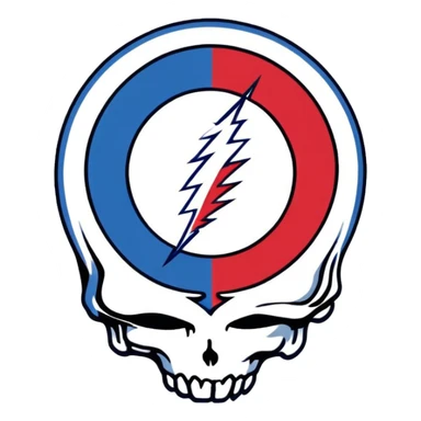 grateful dead steal your face sticker