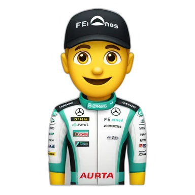 Mercedes F1 Team sticker