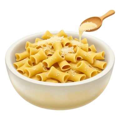 Farfalle pasta bowl, just pasta, no other items sticker