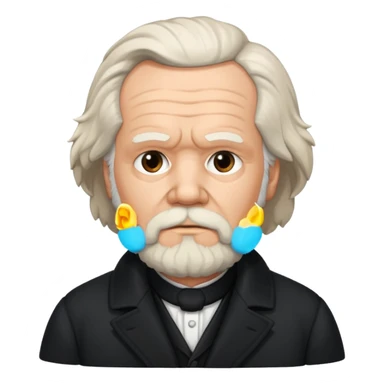 karl marx dissapointed sticker