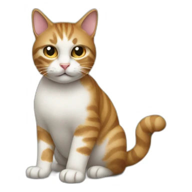 cat coding with macbook sticker