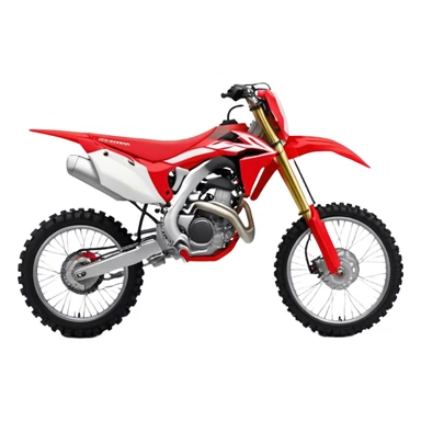 Honda CRF (Dirtbike) - Honda CRF250R (Model Year: 2022) (Iconic colour: Red) sticker