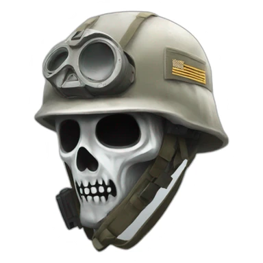 Ghost call of duty  sticker