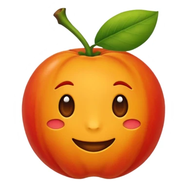 Guaxinim  vermelho alaranjado  sticker