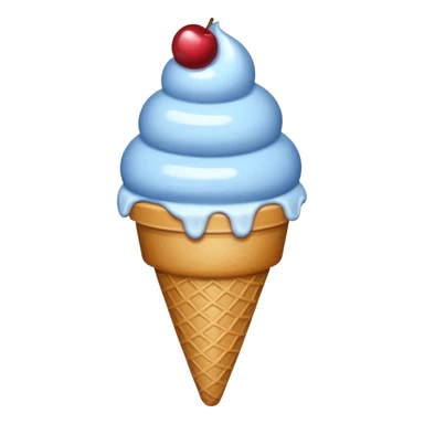 Ice cream but its have a hand sticker
