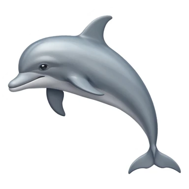 High resolution of dolphin sticker