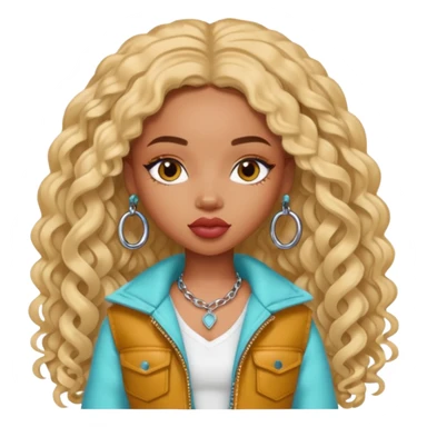 sza, pretty bratz baddie sticker