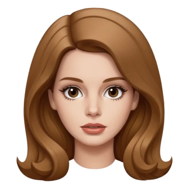 Lana del rey hairflip sticker