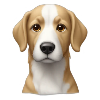 Un chien de race épagneul breton sticker