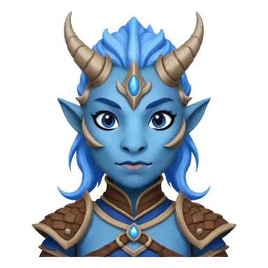 Female dragonborn  sticker