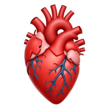 Create an emoji that vomits an avalanche of anatomical hearts🤮🫀 sticker