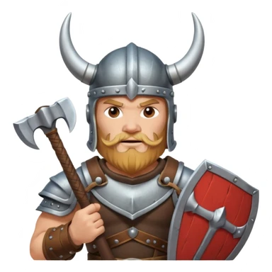 Armored Viking sticker