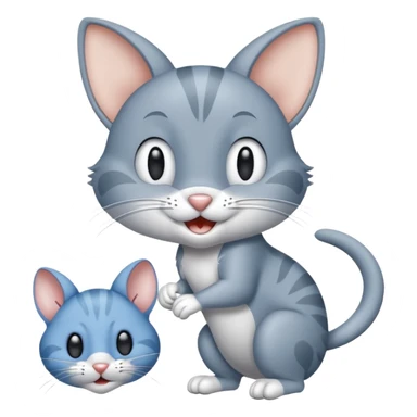 Tom and jerry sticker