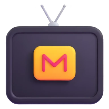 movie streaming app icon sticker