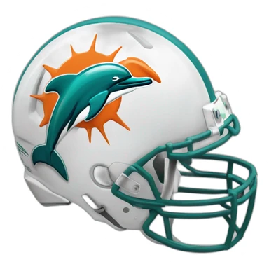 Miami Dolphins NFL sticker