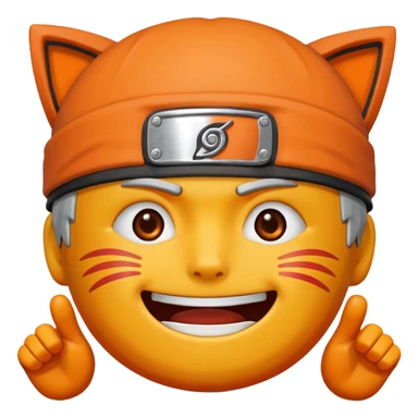 Naruto emoji sticker