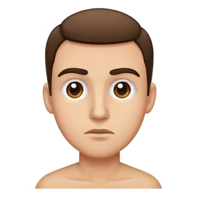 eyebrow raise sticker