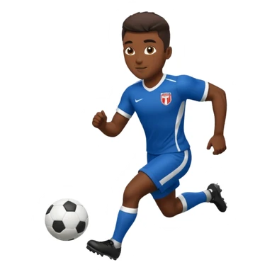 jugador de futbol sticker