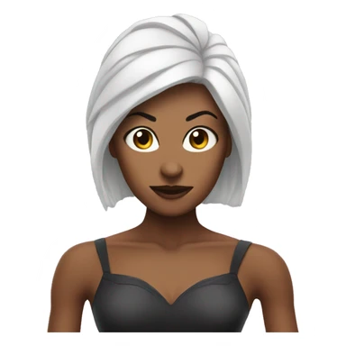 spider woman no hai bald sticker