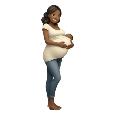 Baby mama sticker