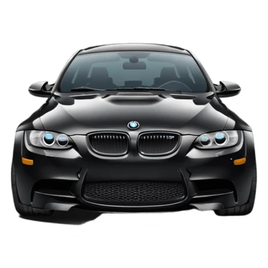 black bmw m3 sticker