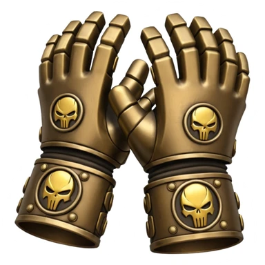iron fist gauntlet sticker