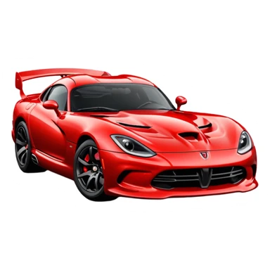 Dodge viper logo sticker