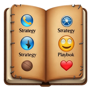 strategy playbook sticker