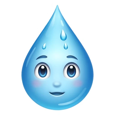 splashing water emoji sticker