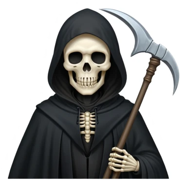 Grim reaper sticker
