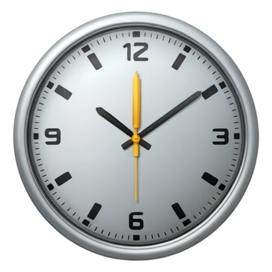 Clock it emoji  sticker