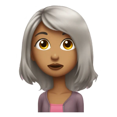 Girl kiss girl sticker