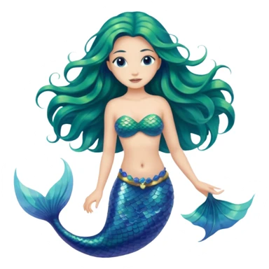 Denizkızı sticker