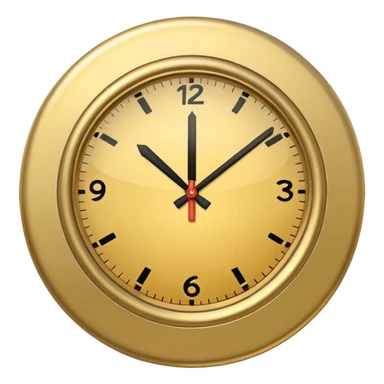 Clock it emoji sticker