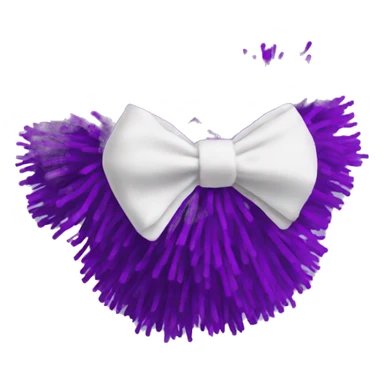 cheerleading pom  poms  sticker