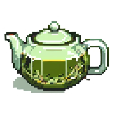 Green tea from China sticker