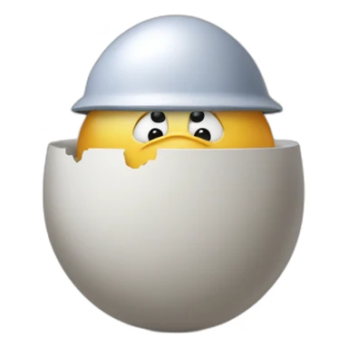 Humpty Dumpty developing a website sticker