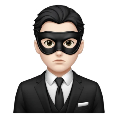 Black Noir from the Boys TV show sticker