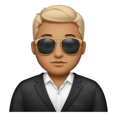 tatooto guy bulky body in men holders with sun glass sticker