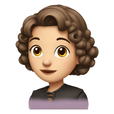 Feinstein the girl mouse  sticker