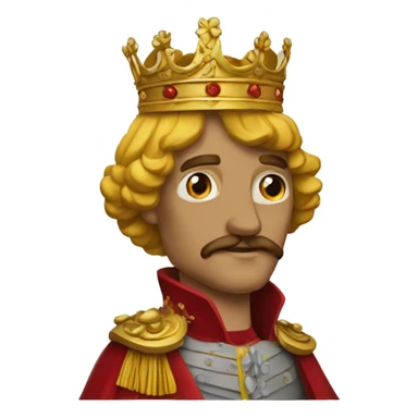 Le roi d'Espagne  sticker