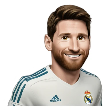 messi，Real Madrid sticker