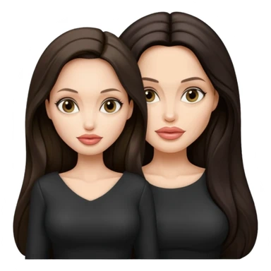 Angelina Jolie up to the waist sticker