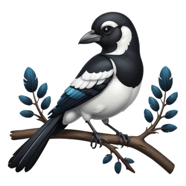 magpie sticker