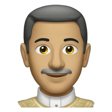 Morrocan Hassan II sticker