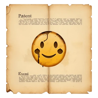 generate me a patent sticker