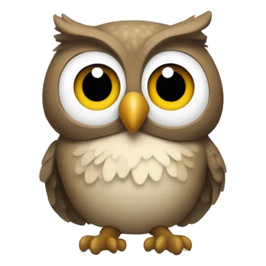 owl who tell a story sticker