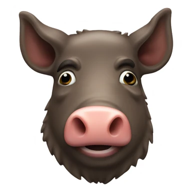 boar steak sticker